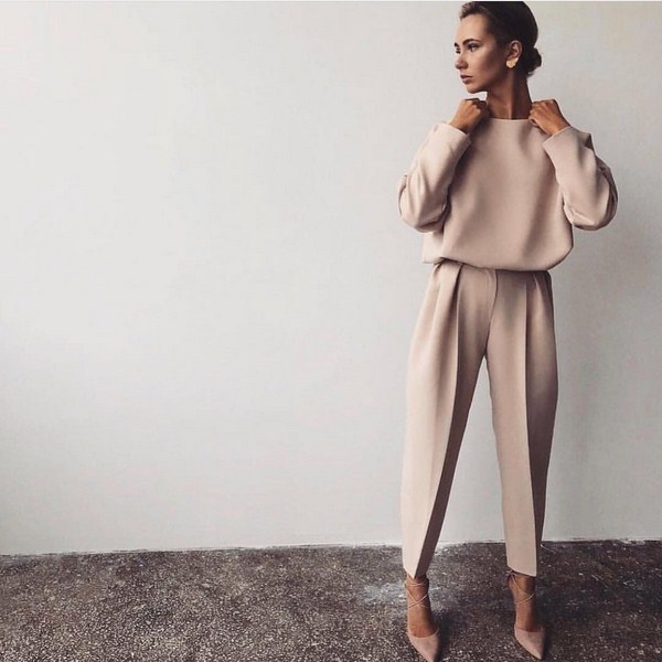 Эффектные total look 2026 в разных цветах – модные фото-идеи