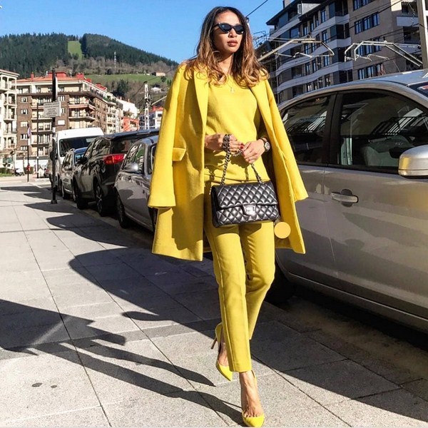 Эффектные total look 2026 в разных цветах – модные фото-идеи