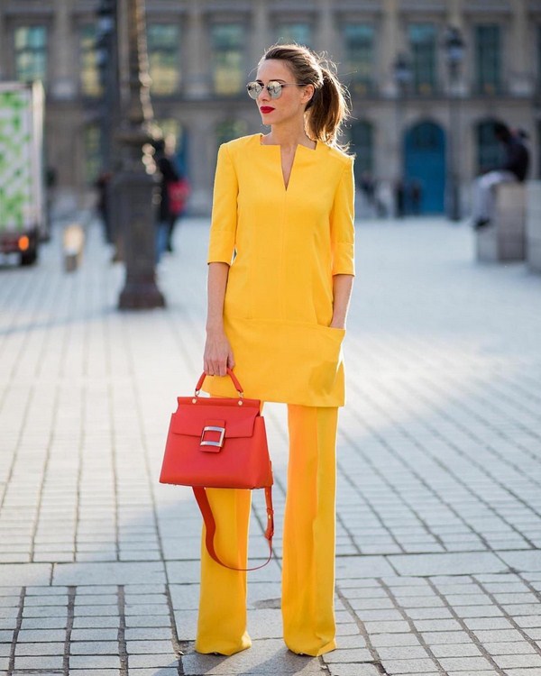 Эффектные total look 2026 в разных цветах – модные фото-идеи