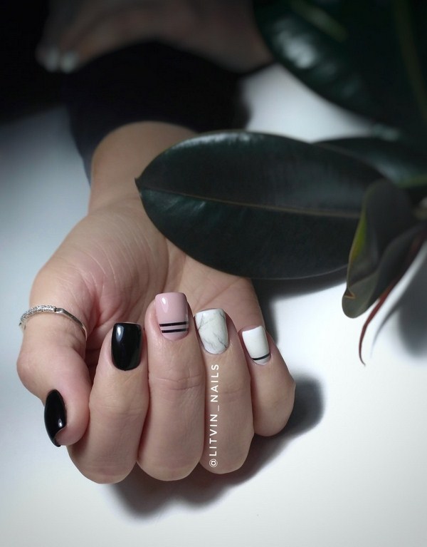 Удивительный лунный маникюр 2026 на топ-15 трендов: фото-новинки