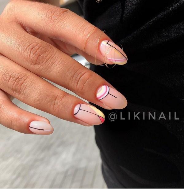 Удивительный лунный маникюр 2026 на топ-15 трендов: фото-новинки