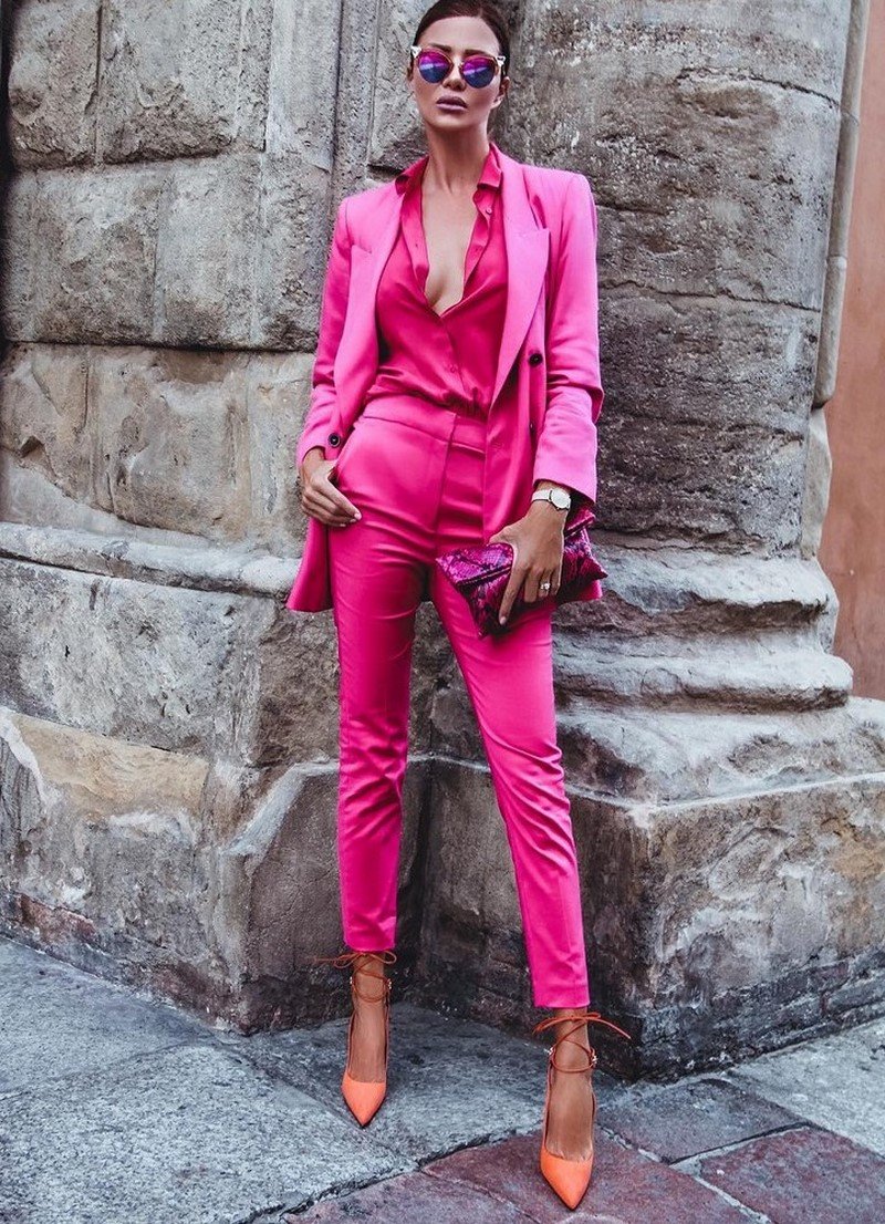 Эффектные total look 2026 в разных цветах – модные фото-идеи