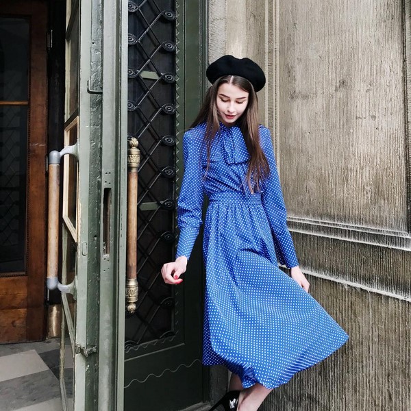 Главный принт сезона 2026 года – polka dots! Лучшие образы и последние тренды на фото