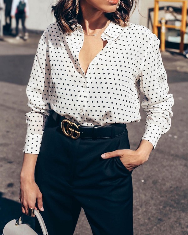 Главный принт сезона 2026 года – polka dots! Лучшие образы и последние тренды на фото