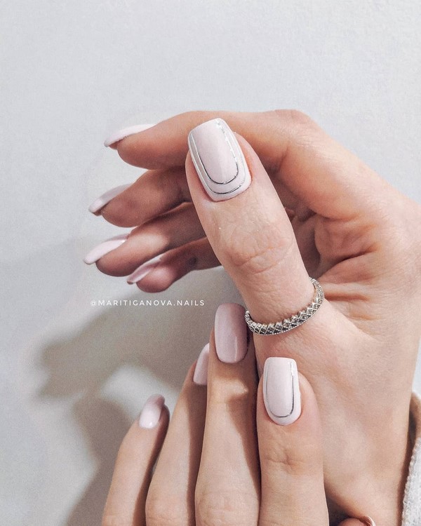 Минимализм на ноготках: бесподобные идеи маникюра минимализм 2026