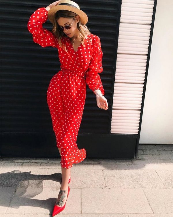 Прелестные идеи платьев миди в сезоне 2026 – модные образы и тренды