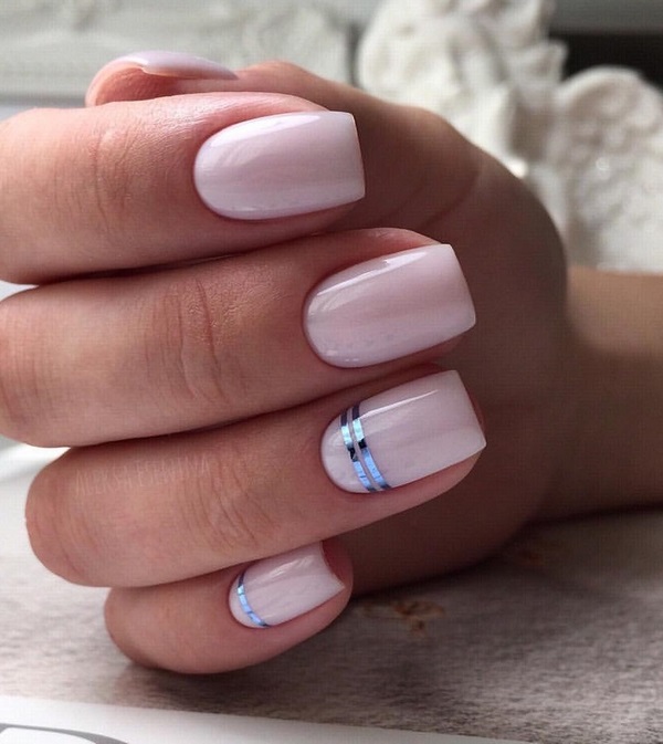 Нежнейший светлый маникюр 2026: новые идеи на фото