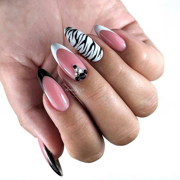 Утонченный маникюр «миндаль» 2026: новые образы дизайна миндальных ногтей