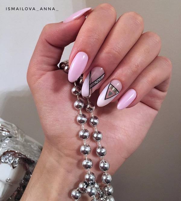 Утонченный маникюр «миндаль» 2026: новые образы дизайна миндальных ногтей