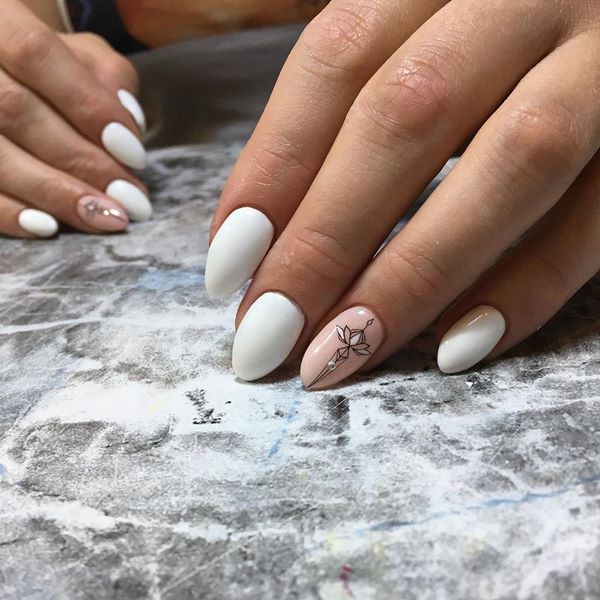 Утонченный маникюр «миндаль» 2026: новые образы дизайна миндальных ногтей