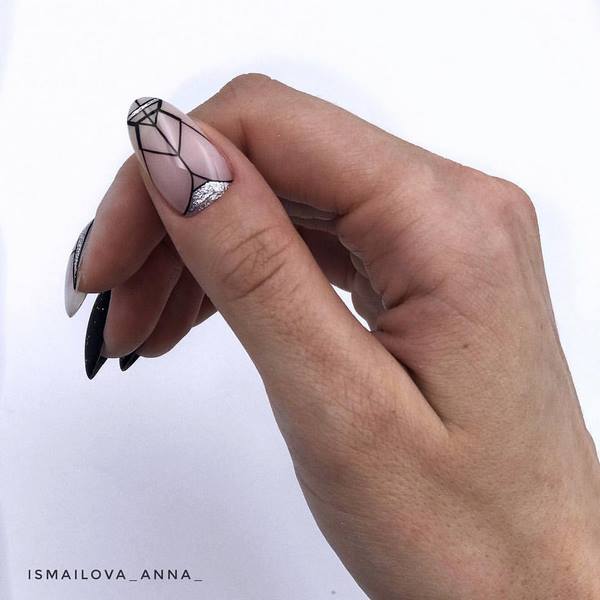 Утонченный маникюр «миндаль» 2026: новые образы дизайна миндальных ногтей