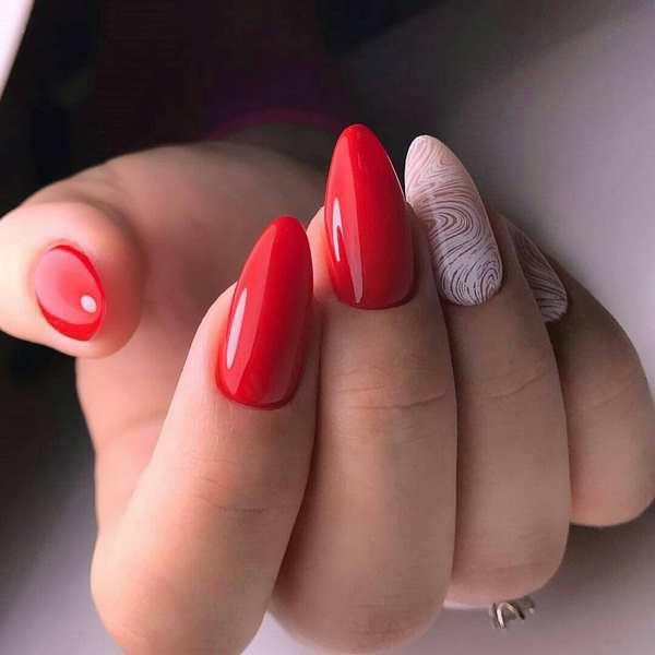 Утонченный маникюр «миндаль» 2026: новые образы дизайна миндальных ногтей