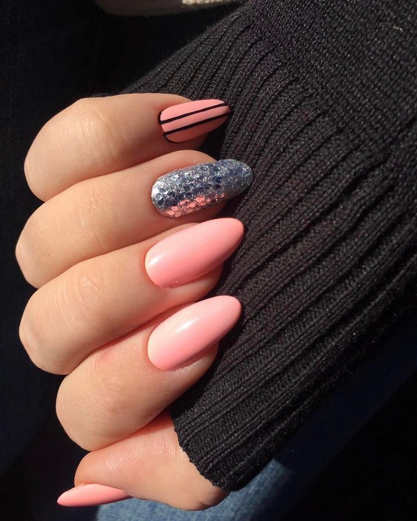 Утонченный маникюр «миндаль» 2026: новые образы дизайна миндальных ногтей