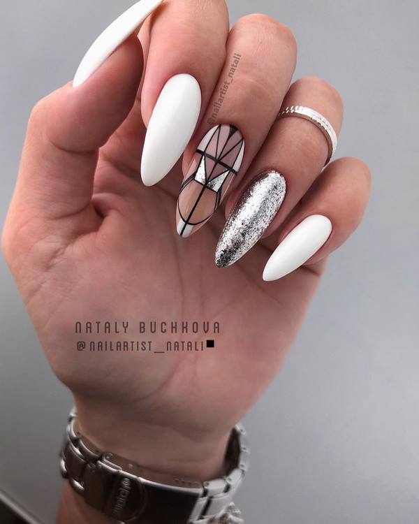 Утонченный маникюр «миндаль» 2026: новые образы дизайна миндальных ногтей