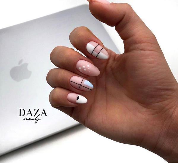 Утонченный маникюр «миндаль» 2026: новые образы дизайна миндальных ногтей