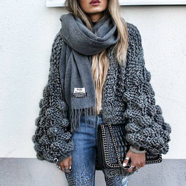 Топовые новинки вязаной одежды 2026: великолепные аутфиты с вязаными вещами