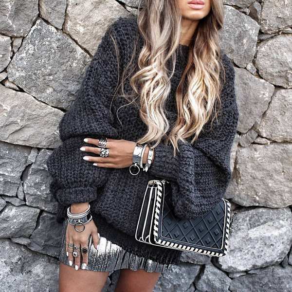 Топовые новинки вязаной одежды 2026: великолепные аутфиты с вязаными вещами