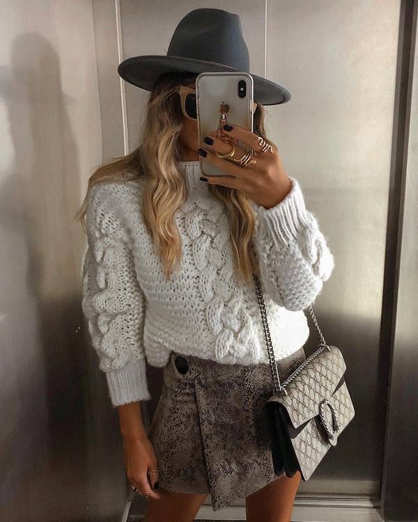 Топовые новинки вязаной одежды 2026: великолепные аутфиты с вязаными вещами
