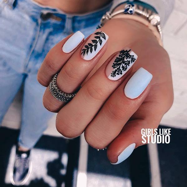 Модные ногти с цветами 2026: новинки и тренды цветочного нейл-арта