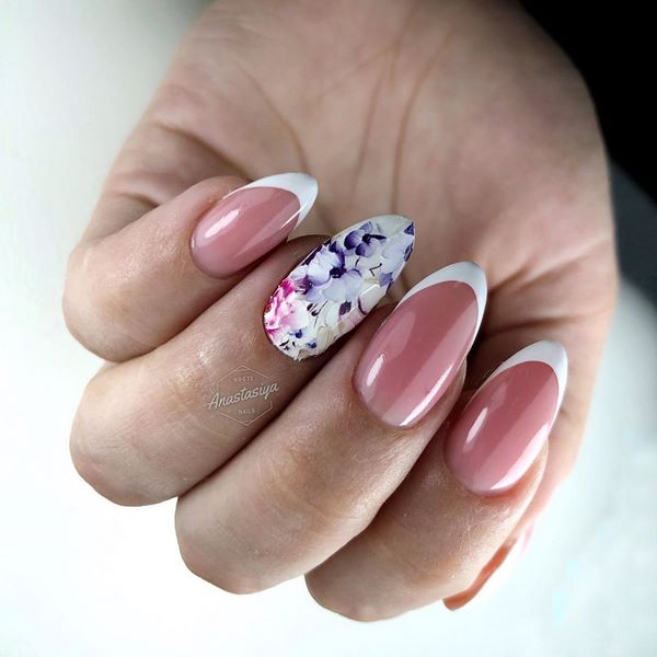 Модные ногти с цветами 2026: новинки и тренды цветочного нейл-арта