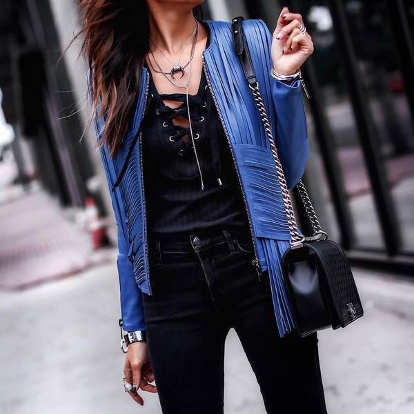 Женские кожаные куртки 2026 – новые тренды, тенденции и стили