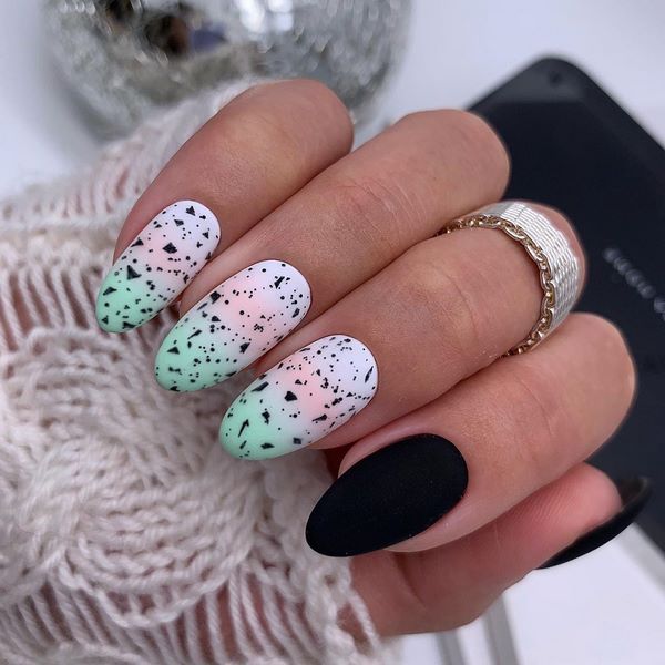 Милый дизайн овальных ногтей 2026 – модные новинки, образы и техники