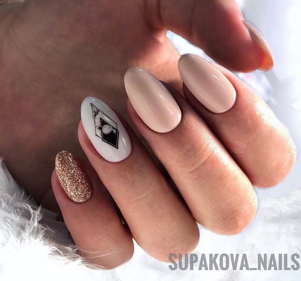 Милый дизайн овальных ногтей 2026 – модные новинки, образы и техники