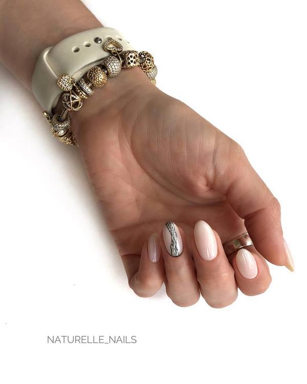 Милый дизайн овальных ногтей 2026 – модные новинки, образы и техники