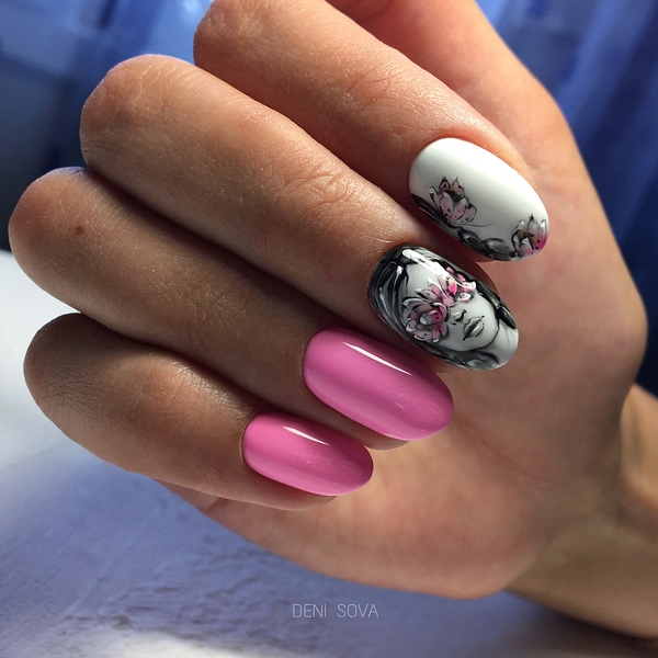 Милый дизайн овальных ногтей 2026 – модные новинки, образы и техники