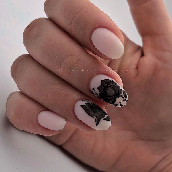 Милый дизайн овальных ногтей 2026 – модные новинки, образы и техники