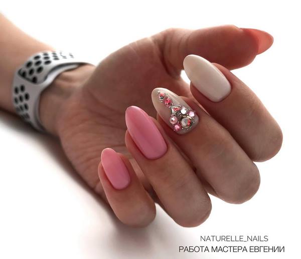 Милый дизайн овальных ногтей 2026 – модные новинки, образы и техники
