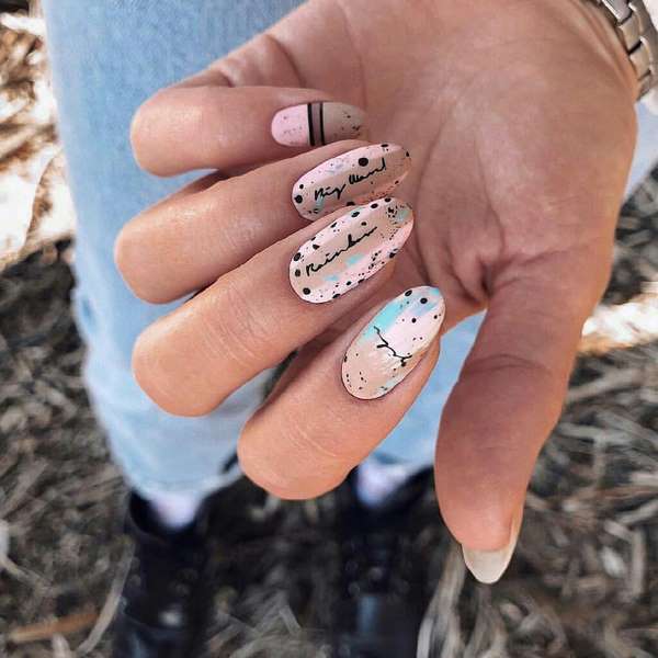 Милый дизайн овальных ногтей 2026 – модные новинки, образы и техники