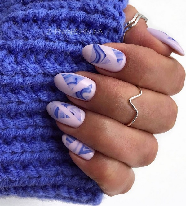 Милый дизайн овальных ногтей 2026 – модные новинки, образы и техники
