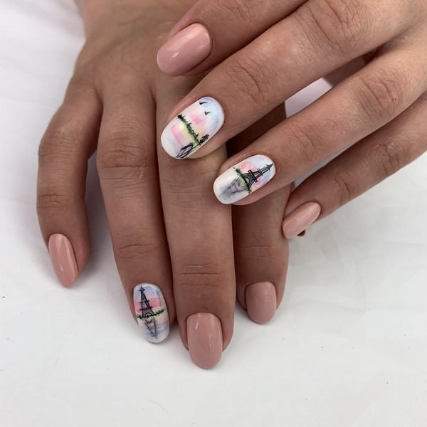 Милый дизайн овальных ногтей 2026 – модные новинки, образы и техники