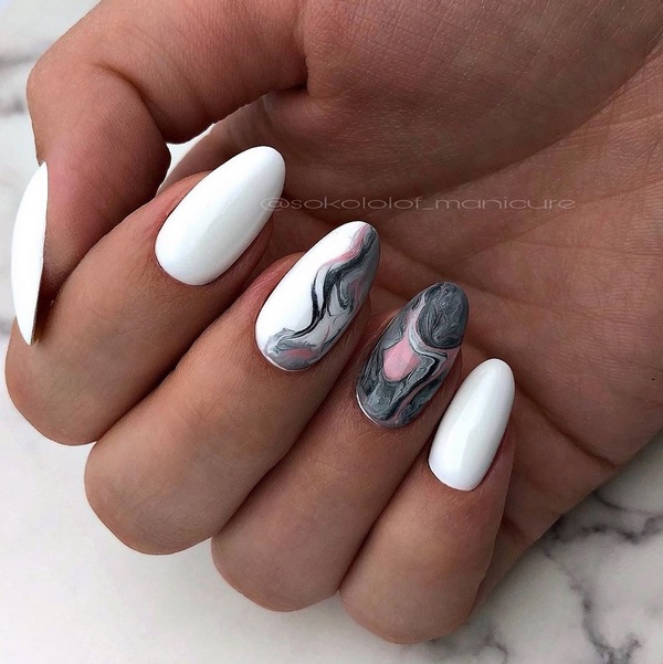 Милый дизайн овальных ногтей 2026 – модные новинки, образы и техники