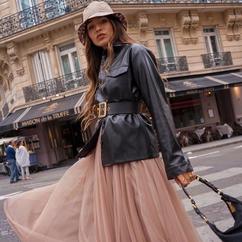Женские кожаные куртки 2026 – новые тренды, тенденции и стили