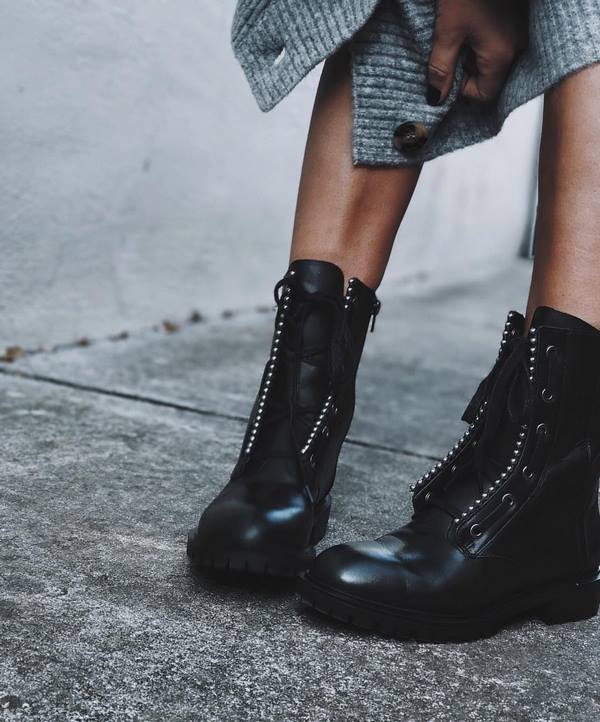 Женские грубые ботинки 2026 – лучшие модели и аутфиты с ботинками