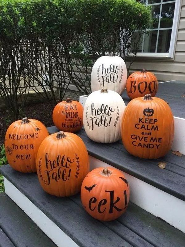 Уникальные идеи декора тыкв 2026 на Хэллоуин и не только! Новые стили, техники и фото
