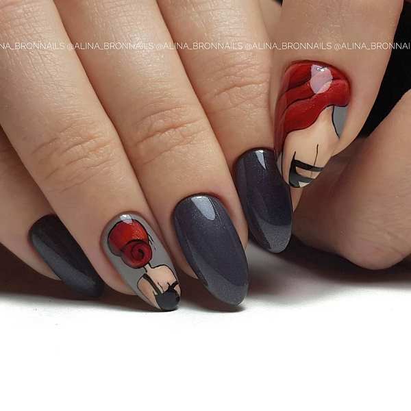 Захватывающий нейл-арт 2026: свежие фото-примеры маникюра с рисунком