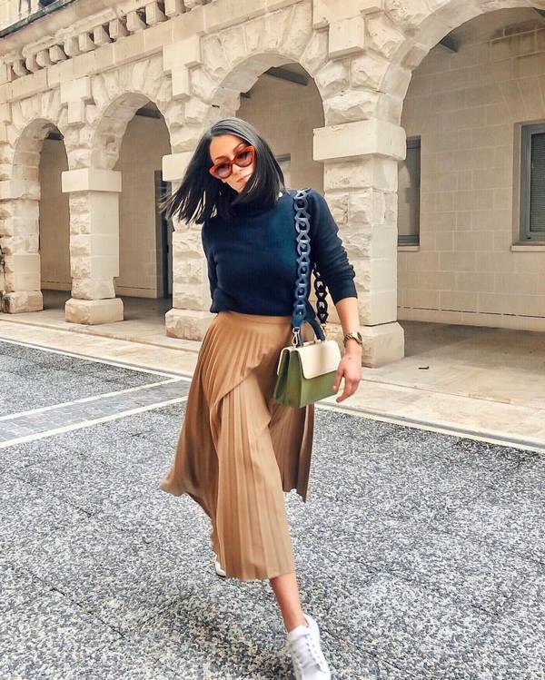 Почему стоит выбирать плиссированные юбки в сезоне 2026 – интересные аутфиты и фото-идеи