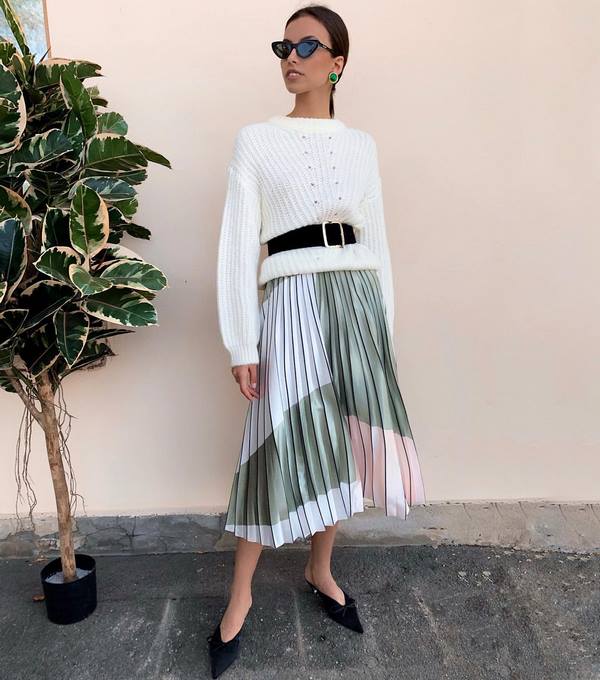 Почему стоит выбирать плиссированные юбки в сезоне 2026 – интересные аутфиты и фото-идеи