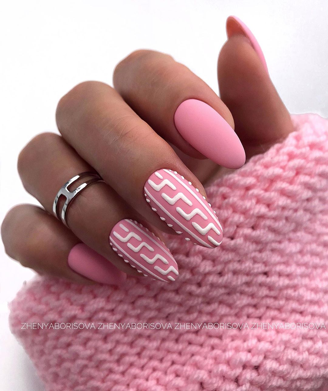 Красивый розовый маникюр 2026 года, фото, дизайн, идеи розового маникюра