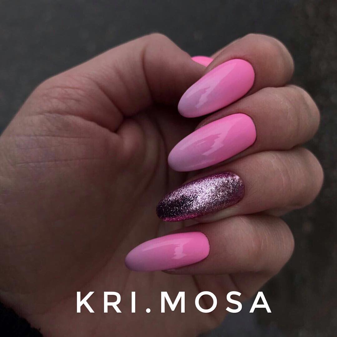 Красивый розовый маникюр 2026 года, фото, дизайн, идеи розового маникюра