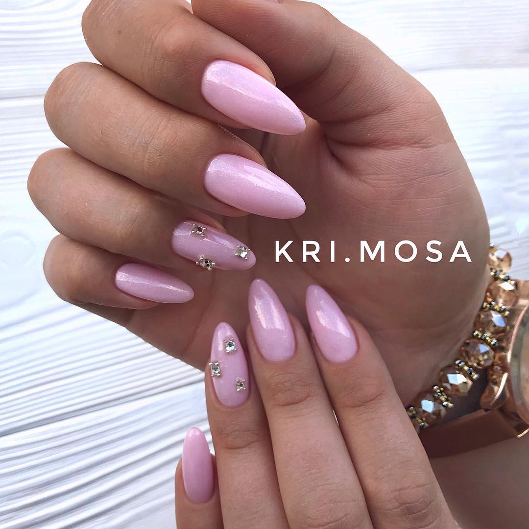 Красивый розовый маникюр 2026 года, фото, дизайн, идеи розового маникюра