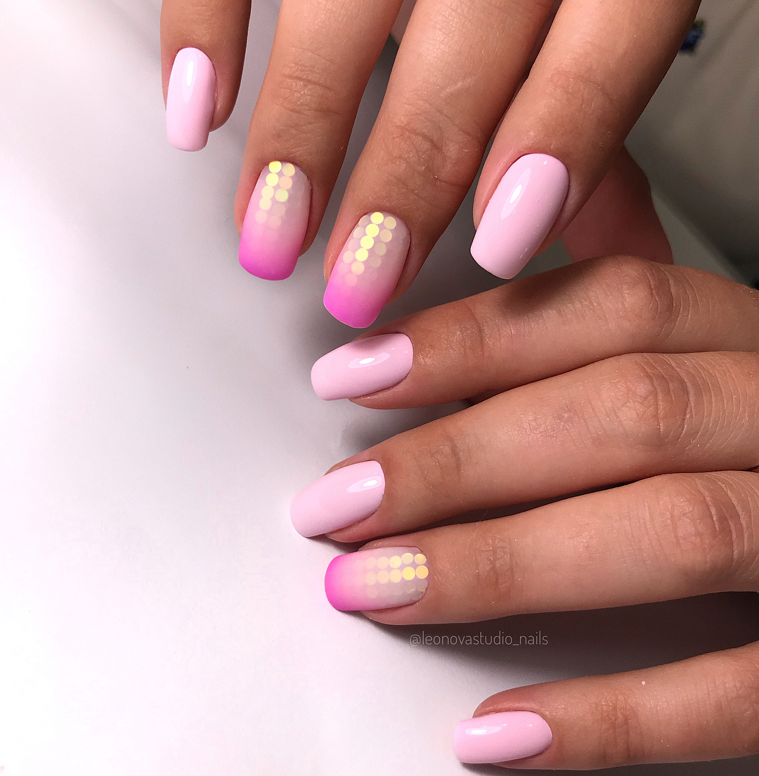 Красивый розовый маникюр 2026 года, фото, дизайн, идеи розового маникюра