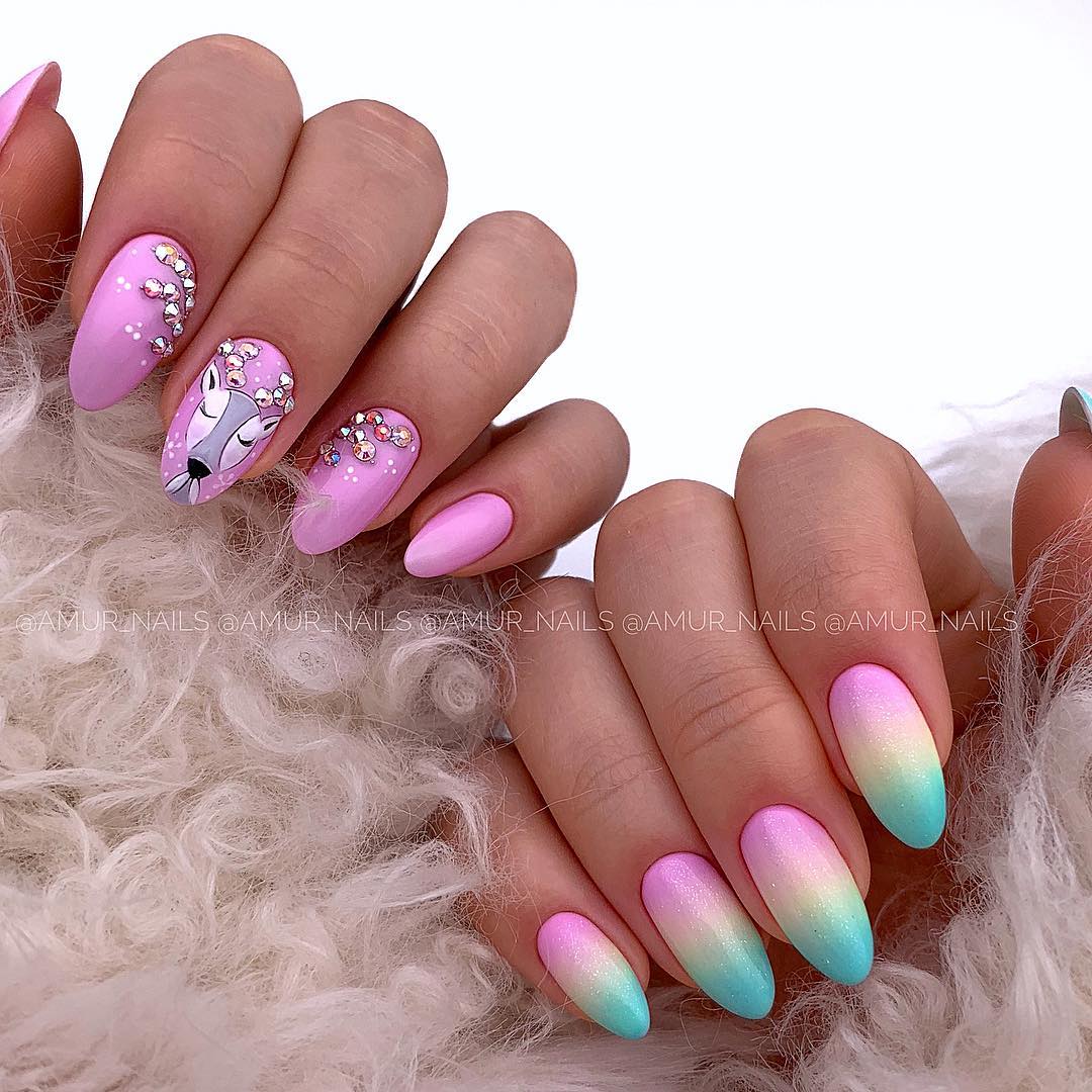 Красивый розовый маникюр 2026 года, фото, дизайн, идеи розового маникюра