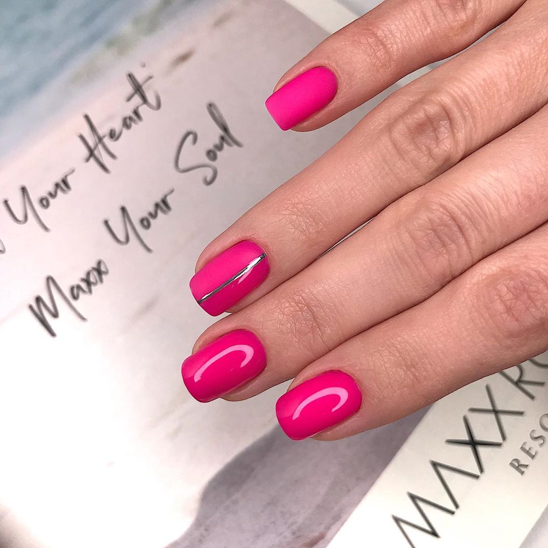 Красивый розовый маникюр 2026 года, фото, дизайн, идеи розового маникюра