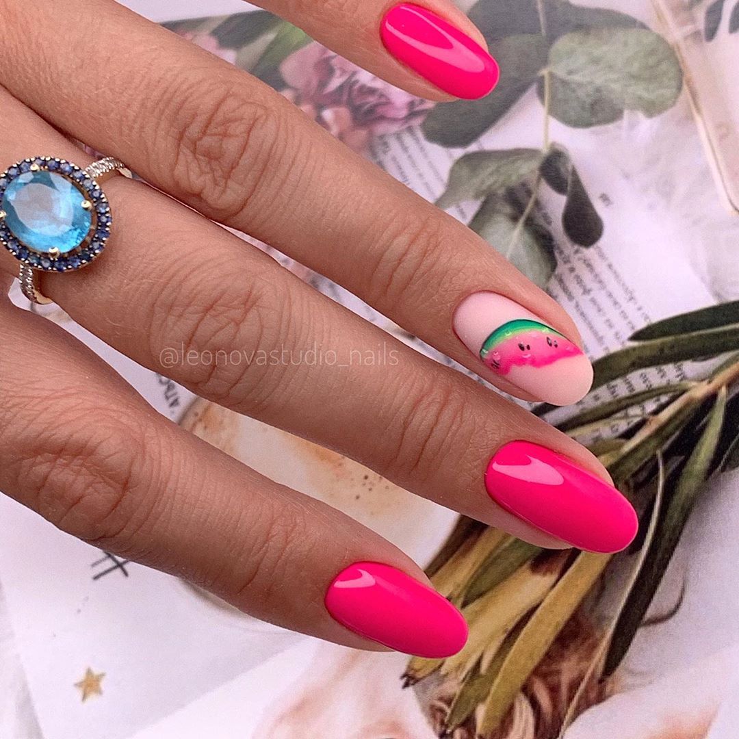 Красивый розовый маникюр 2026 года, фото, дизайн, идеи розового маникюра