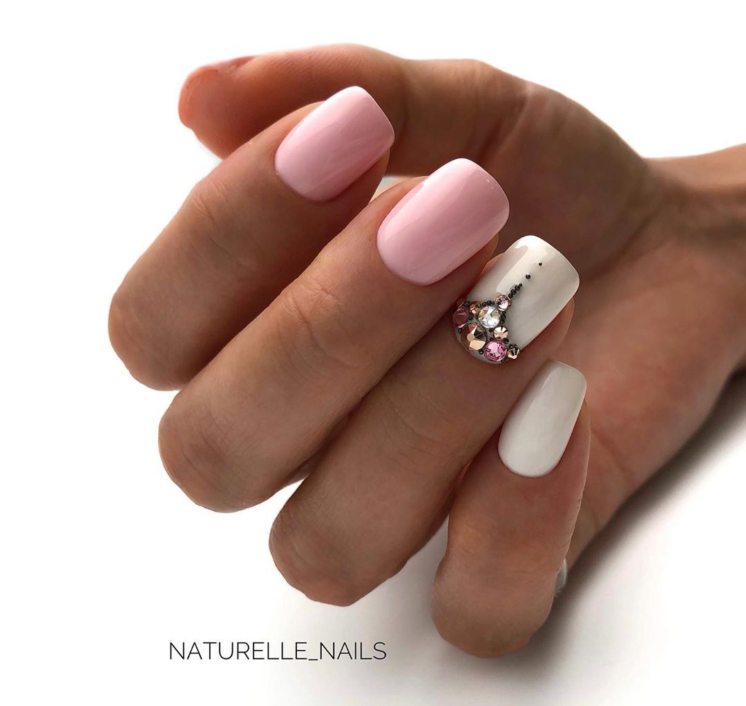 Красивый розовый маникюр 2026 года, фото, дизайн, идеи розового маникюра