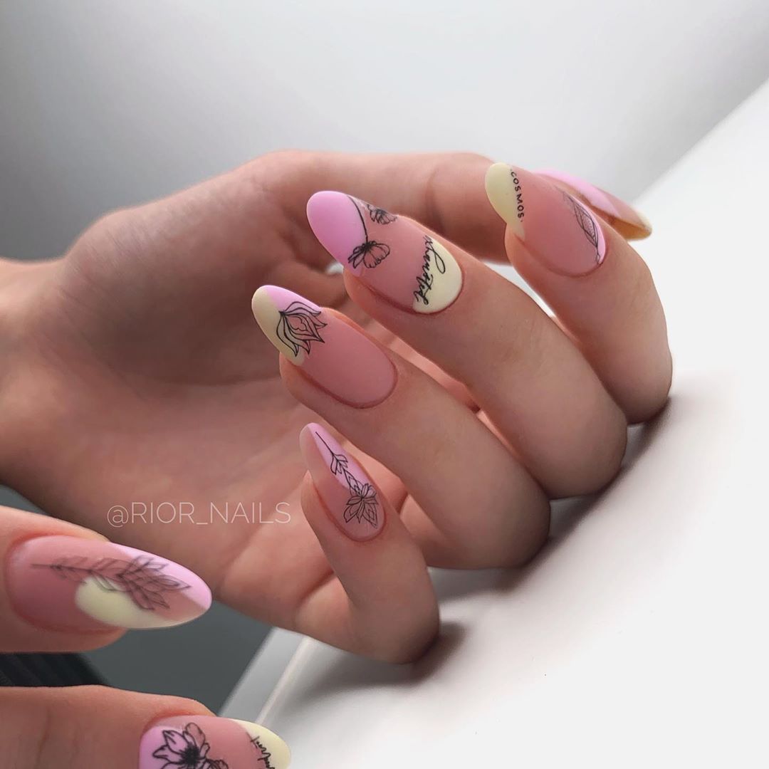 Красивый розовый маникюр 2026 года, фото, дизайн, идеи розового маникюра